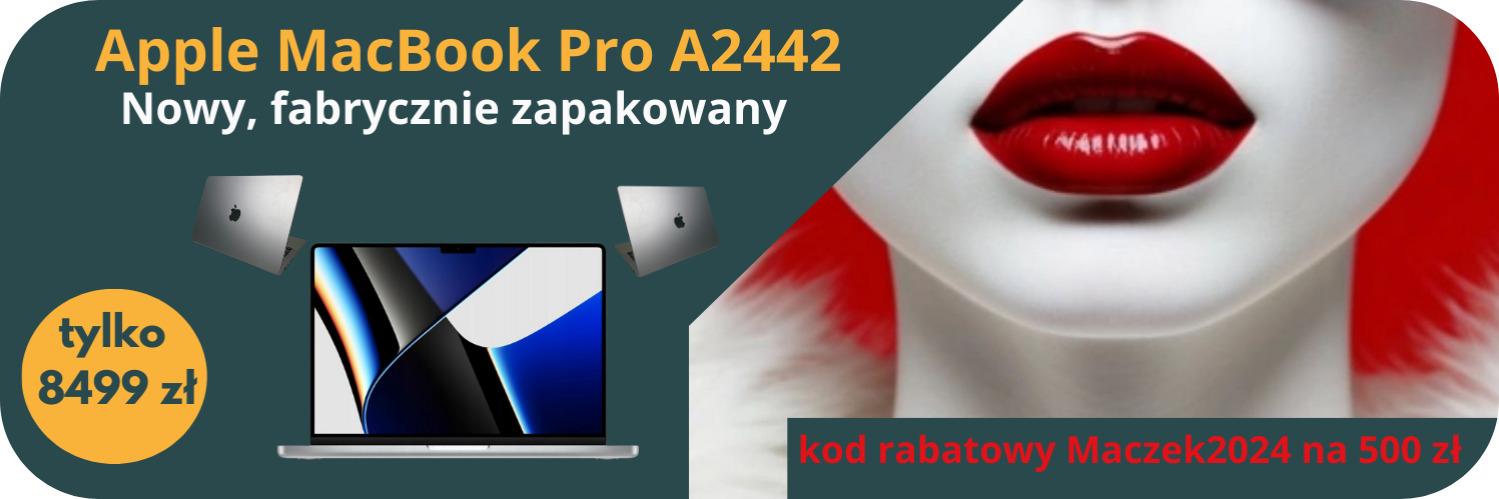 Nowy Laptop Apple MacBook Pro A2442