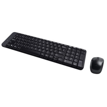 Bezprzewodowy zestaw klawiatura + mysz Logitech MK220